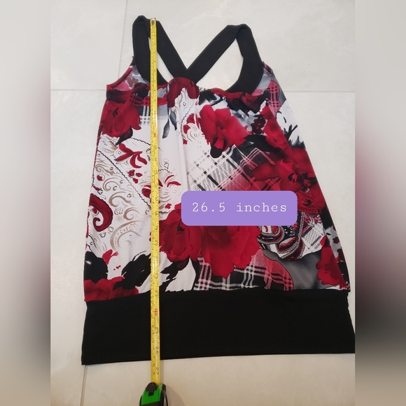 Suzy Shier Dress Tank Top - Size M - Picture 6 of 9